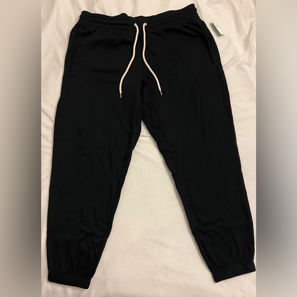 NWT XL Gap Navy Sweatpants - Picture 2 of 7